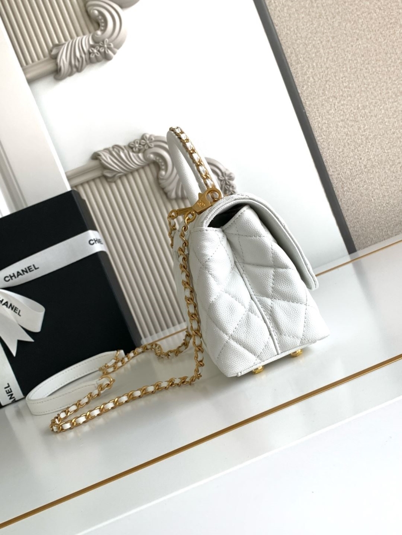 Ch**el top handle bags